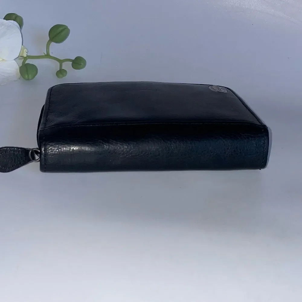 Fossil Black Leather Phone Wallet